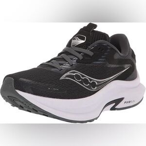 Saucony Women's Axon 2 Running Shoes in Black/White